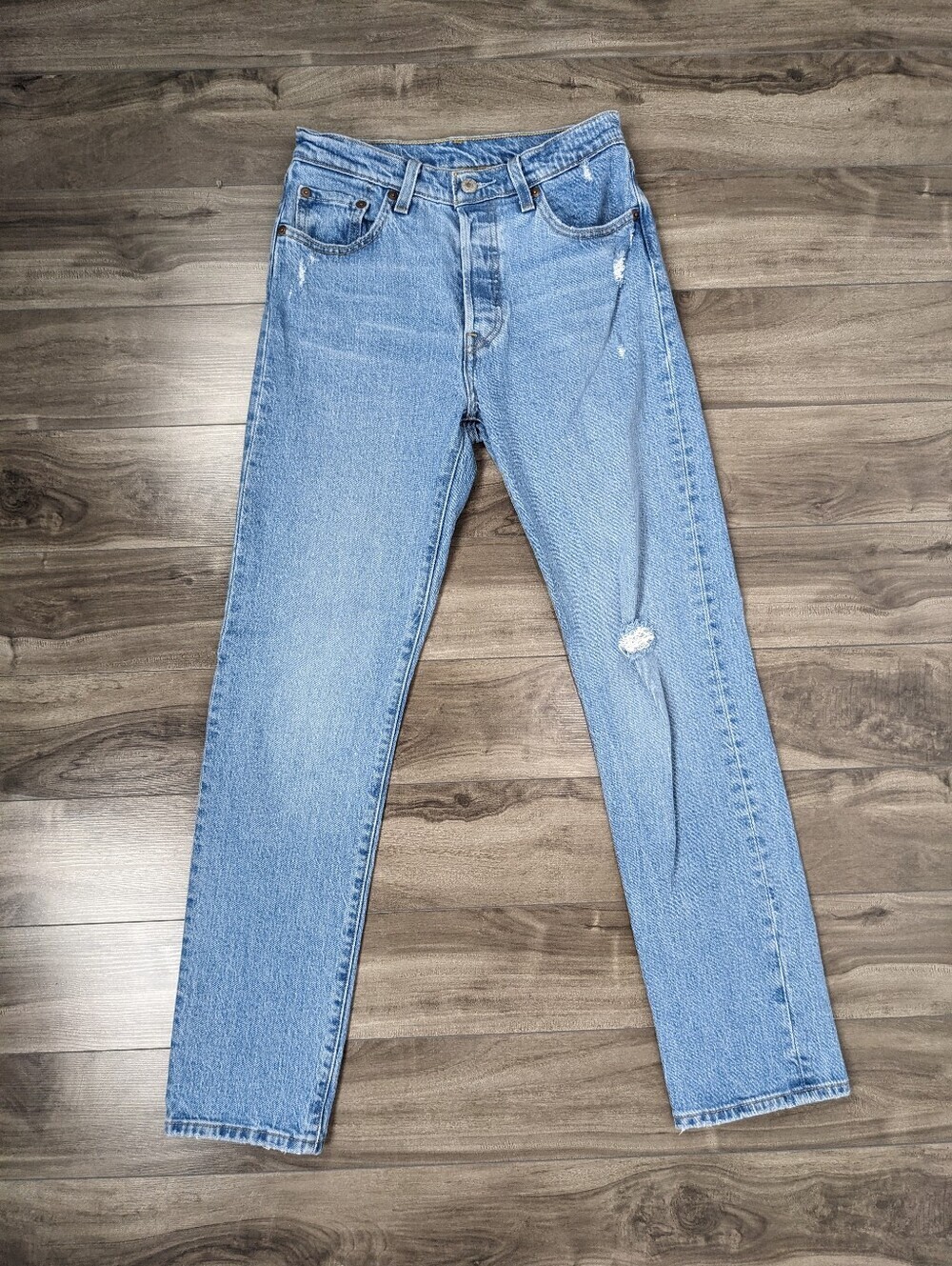 Levi's Women's 501 Size W25 L30 Straight Leg Classic